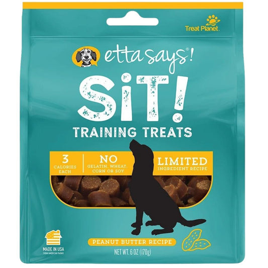 Etta Says Dog Sit Train Peanut butter 16oz.