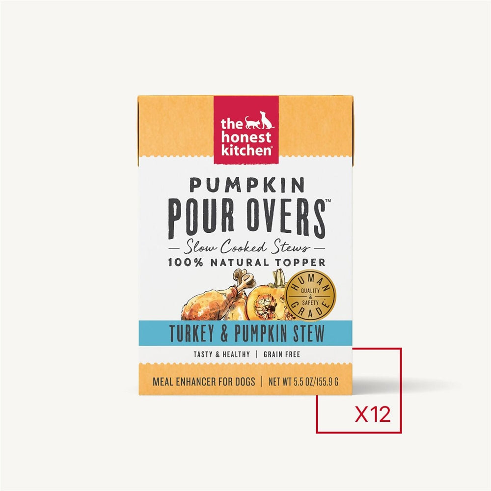 The Honest Kitchen Dog Pour Turkey Pumpkin 5.5 Oz. (Case Of 12)