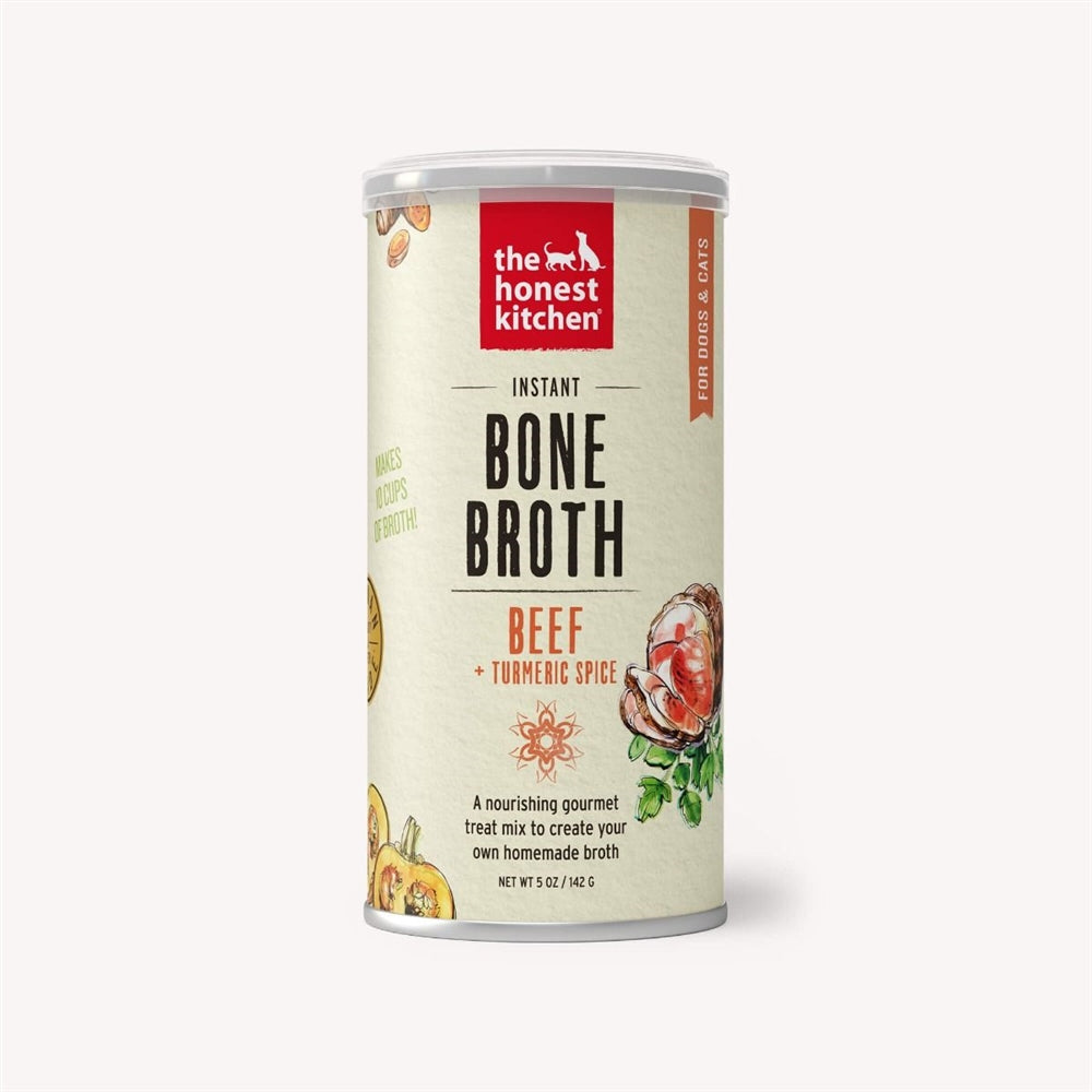 The Honest Kitchen Dog and Cat Instant Bone Broth Beef 3.6 Oz.