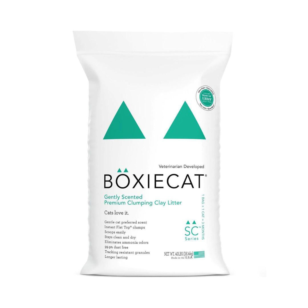 Boxiecat Clay Gently Scented Litter 40Lb