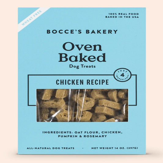 Bocces Bakery Dog Just Chicken and Pumpkin 14Oz.