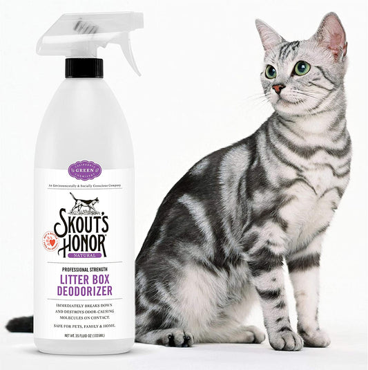 Skouts Honor Cat Litter Box Deodorizer 35Oz