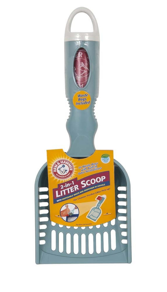 Arm & Hammer Deluxe 2-In-1 Cat Litter Scoop Assorted One Size