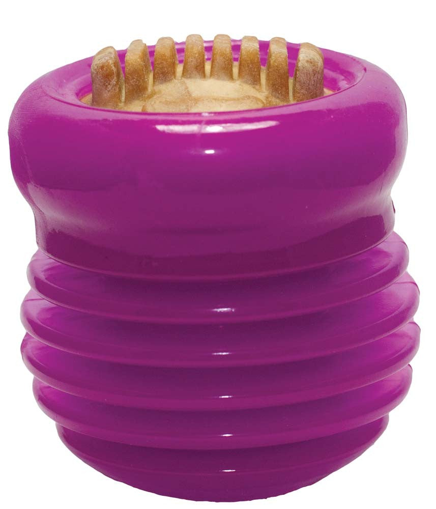 Starmark Groovy Ball with USA Made Treat Purple, 1ea/LG