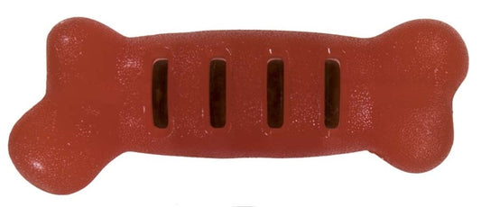 Starmark Flex Grip Treat Ringer Bone Red, 1ea/LG