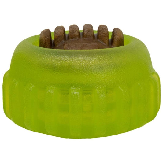 Starmark Sprocket with Ridged Dog Treat Green, 1ea/MD