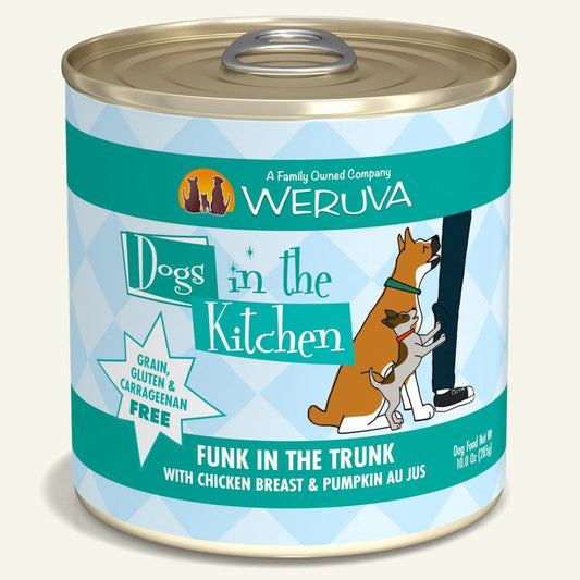 Dogs In The Kitchen Funk In Trunk with Chicken & Pumpkin Au Jus 10oz. (Case Of 12)
