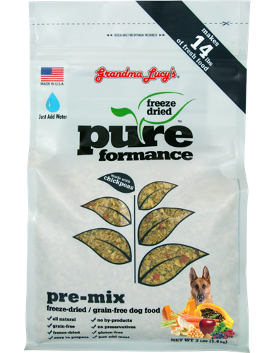 Grandma Lucys Dog Pure Grain Free Premix Chickpea 3 Lbs.