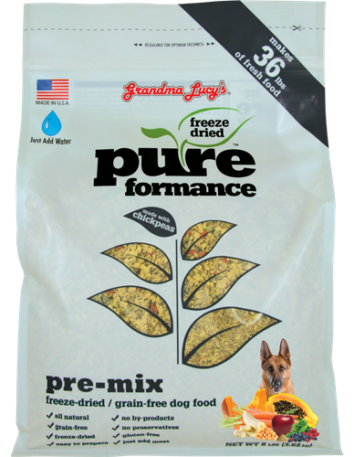 Grandma Lucys Dog Pure Grain Free Premix Chickpea 8 Lbs.