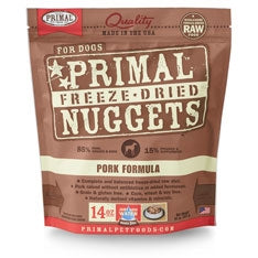 Primal Pet Foods Freeze Dried Dog Food 14 Oz. Pork