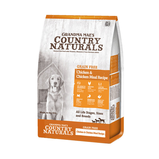 Grandma Mae's Country Naturals Grain Free Chicken & Chicken Meal Dog Food 14 lb