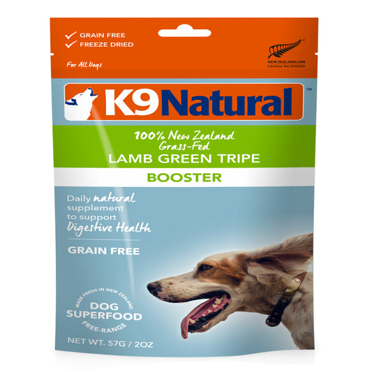 K9 Natural Dog Freeze Dried Topper Lamb Tripe 2 Oz.