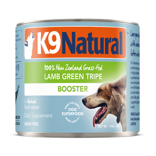 K9 Natural Dog Booster Lamb Tripe 13 Oz.(Case Of 12)
