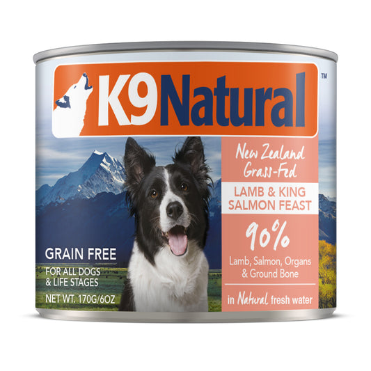 K9 Natural Dog Lamb Salmon 6 Oz.(Case Of 24)