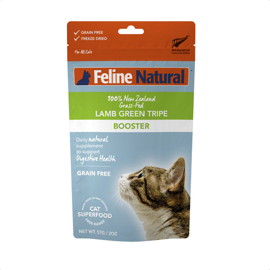 K9 Natural Feline Freeze Dried Booster Lamb Tripe 2 Oz.