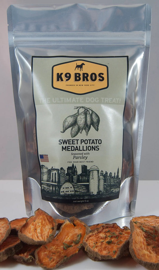 K9 Bros Treat Sweet Potato Chews 5oz