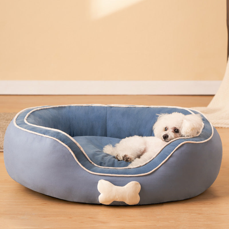 BPups Deluxe Bolster Calming Dog Bed
