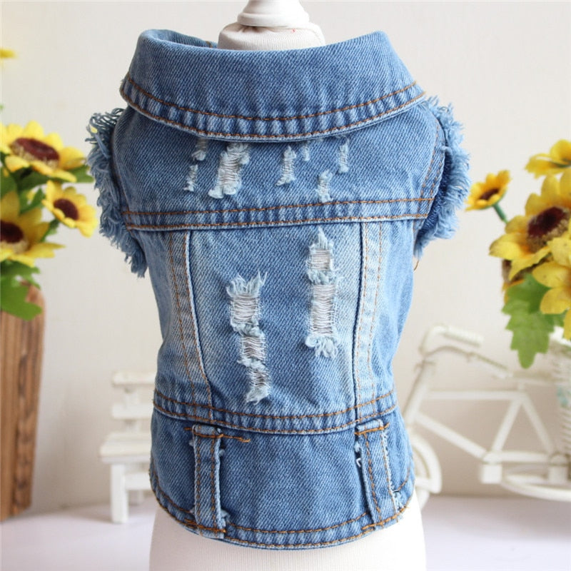 Denim Fashion Jacket Vest