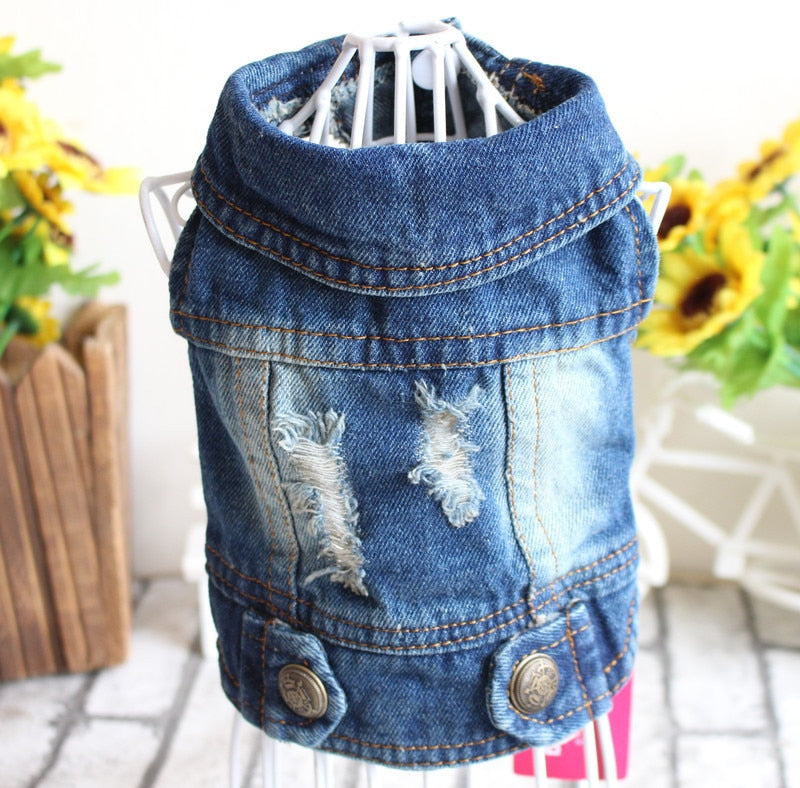 Denim Fashion Jacket Vest