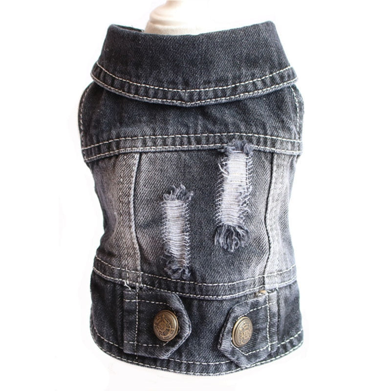 Denim Fashion Jacket Vest