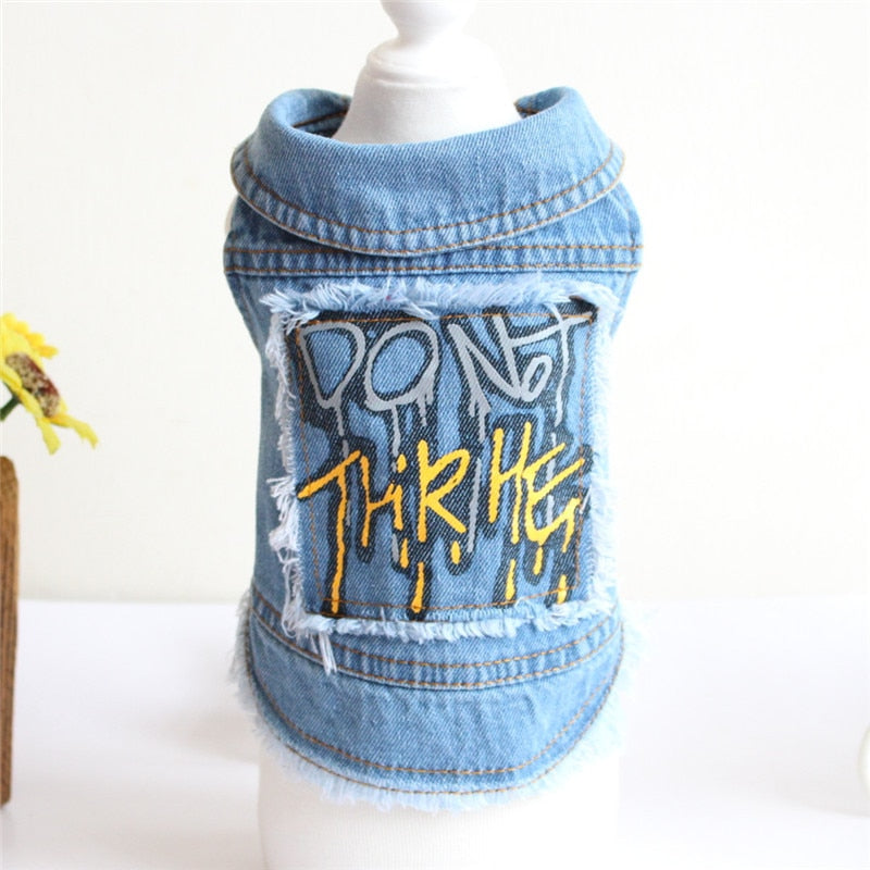 Denim Fashion Jacket Vest