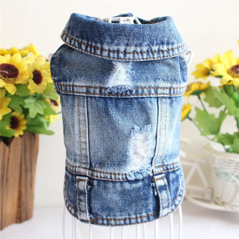 Denim Fashion Jacket Vest