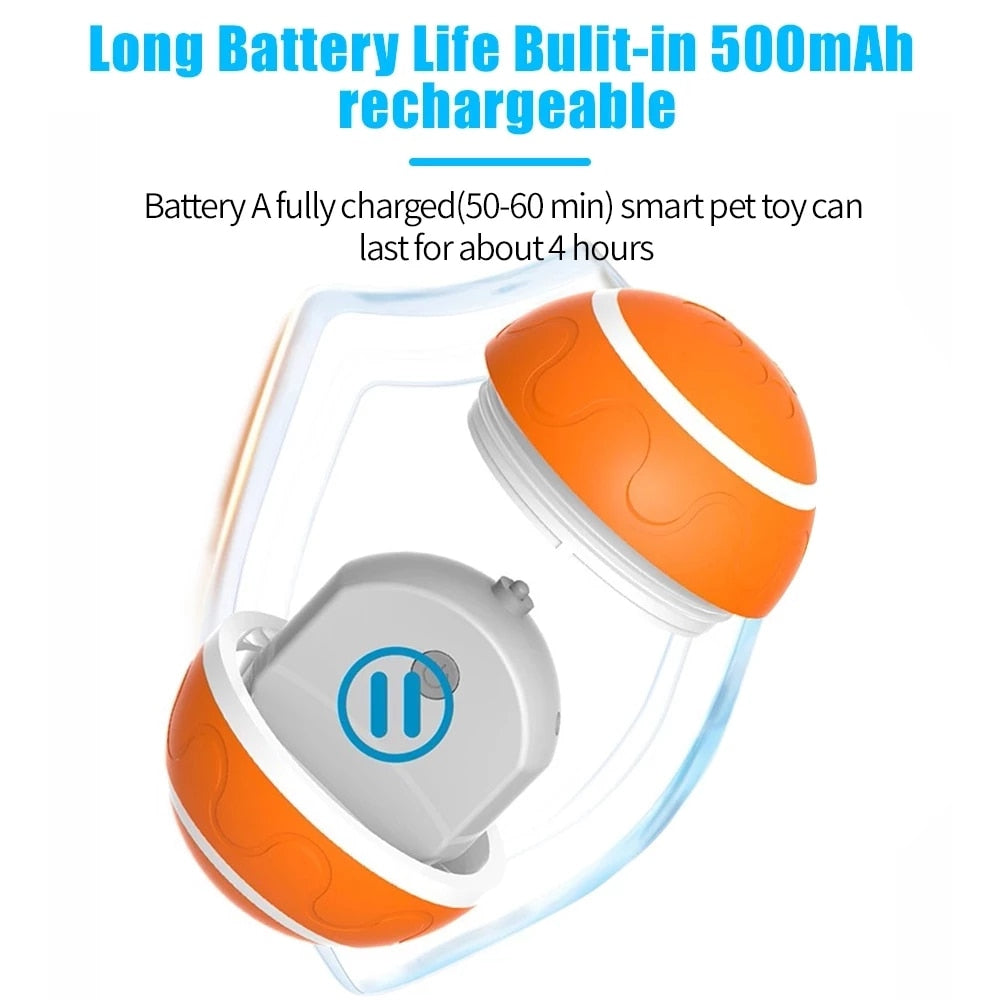 BPups Durable Smart Chase Chargeable Ball with Remote Control