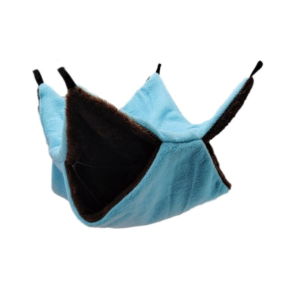 Pet Double-layer Plush Hammock