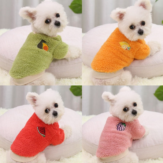 Ultra Fuzzy Designer Dog Sweater