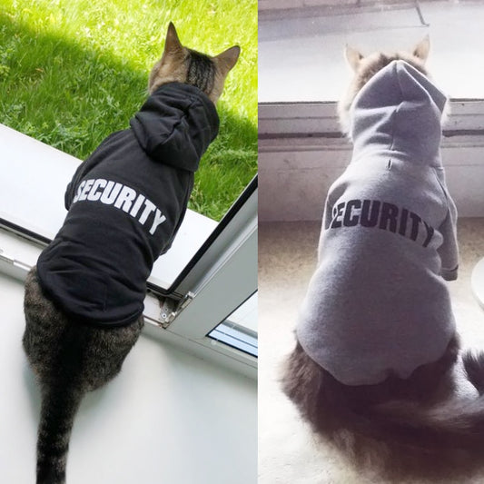 Security Cat Hoodies and Coats