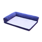 Bpups Luxury Chaise Suede Washable Orthopedic Bed