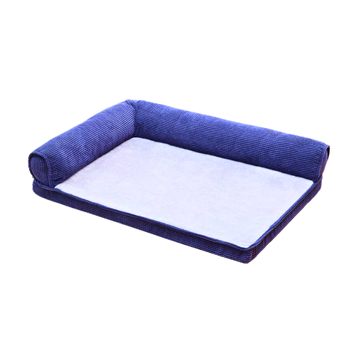 Bpups Luxury Chaise Suede Washable Orthopedic Bed